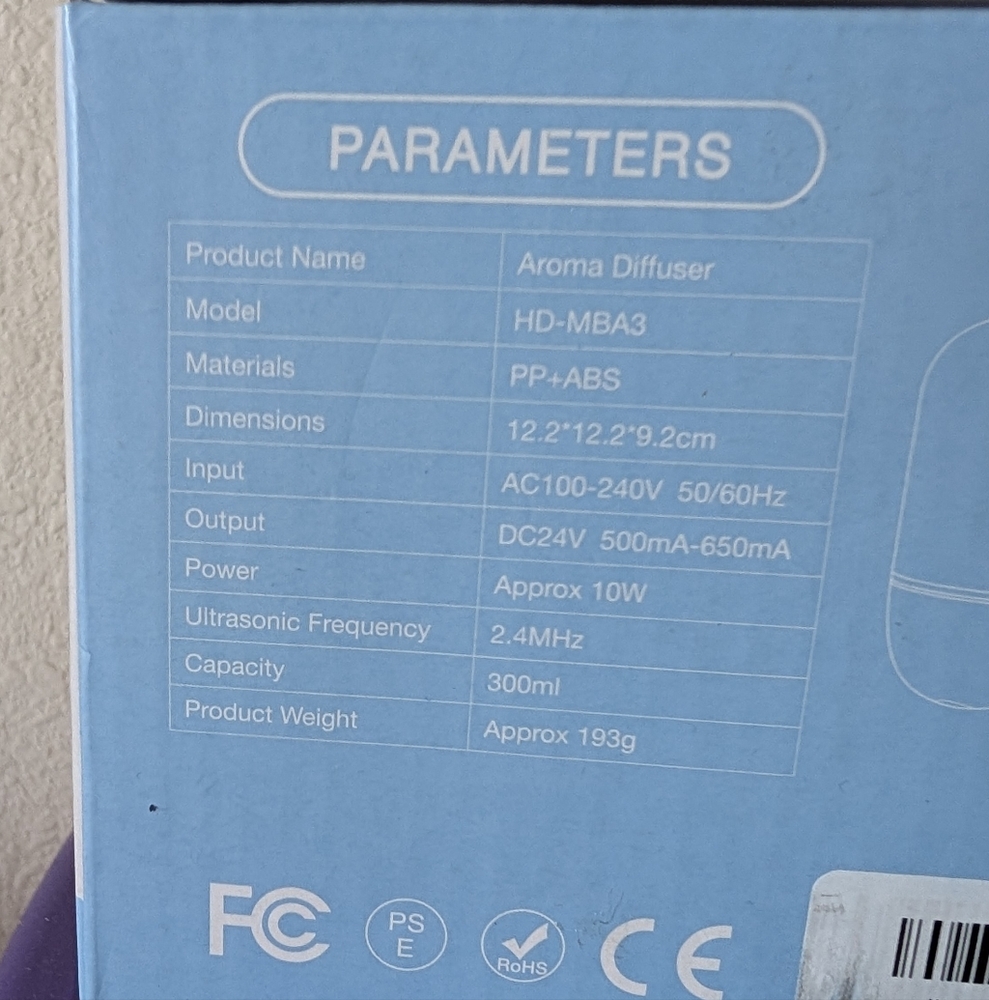 Aroma diffuser - Picture 3 of 7